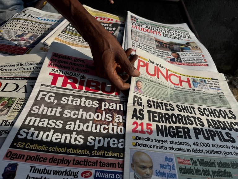 Number of children abducted in Nigerian school attack raised to more than 300 | iNFOnews.ca