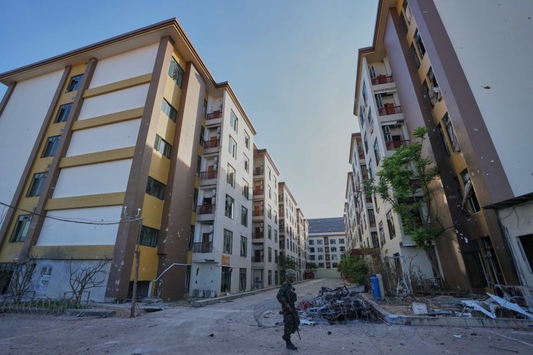 Photos show a former scam compound at the Thai-Cambodian border | iNFOnews.ca