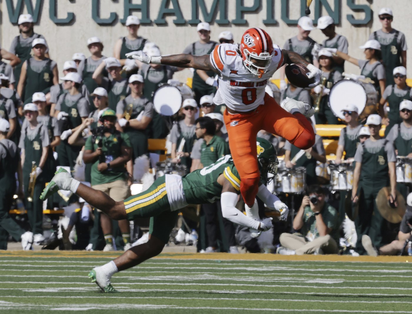 Baylor beats Oklahoma State 38-28 to end 8-game home Big 12 losing streak | iNFOnews.ca