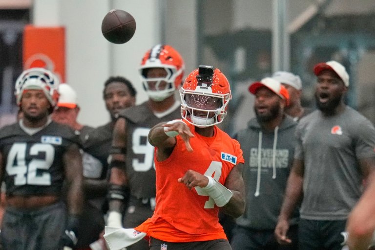 Sanders to get opportunities in joint practice and preseason game as Browns QB competition continues | iNFOnews.ca