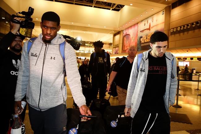 Trump asks whether UCLA players will thank him for release | iNFOnews.ca