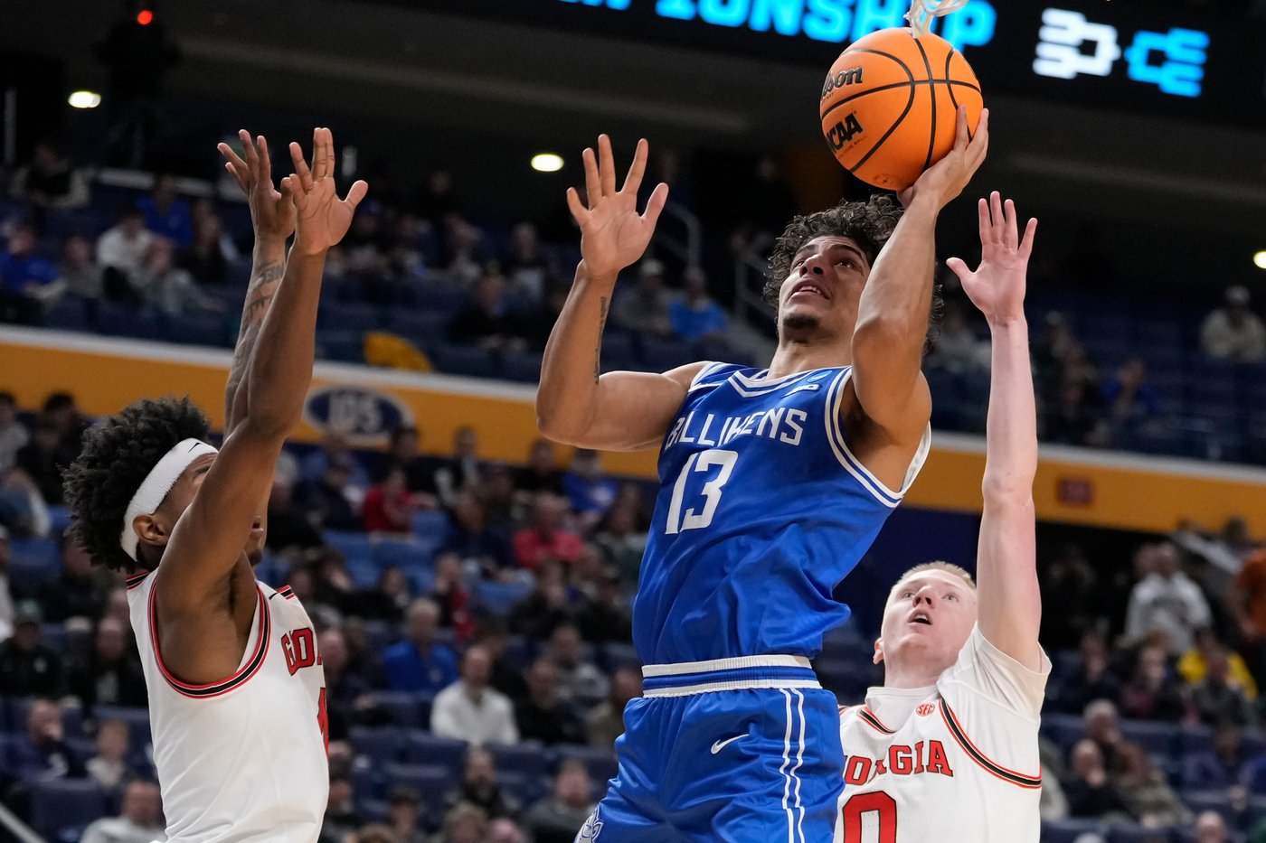 Saint Louis pounds Georgia 102-77 in March Madness as Dion Brown dominates at the rim with 18 points | iNFOnews.ca Saint Louis pounds Georgia 102-77 in March Madness as Dion Brown dominates at the rim with 18 points | iNFOnews.ca