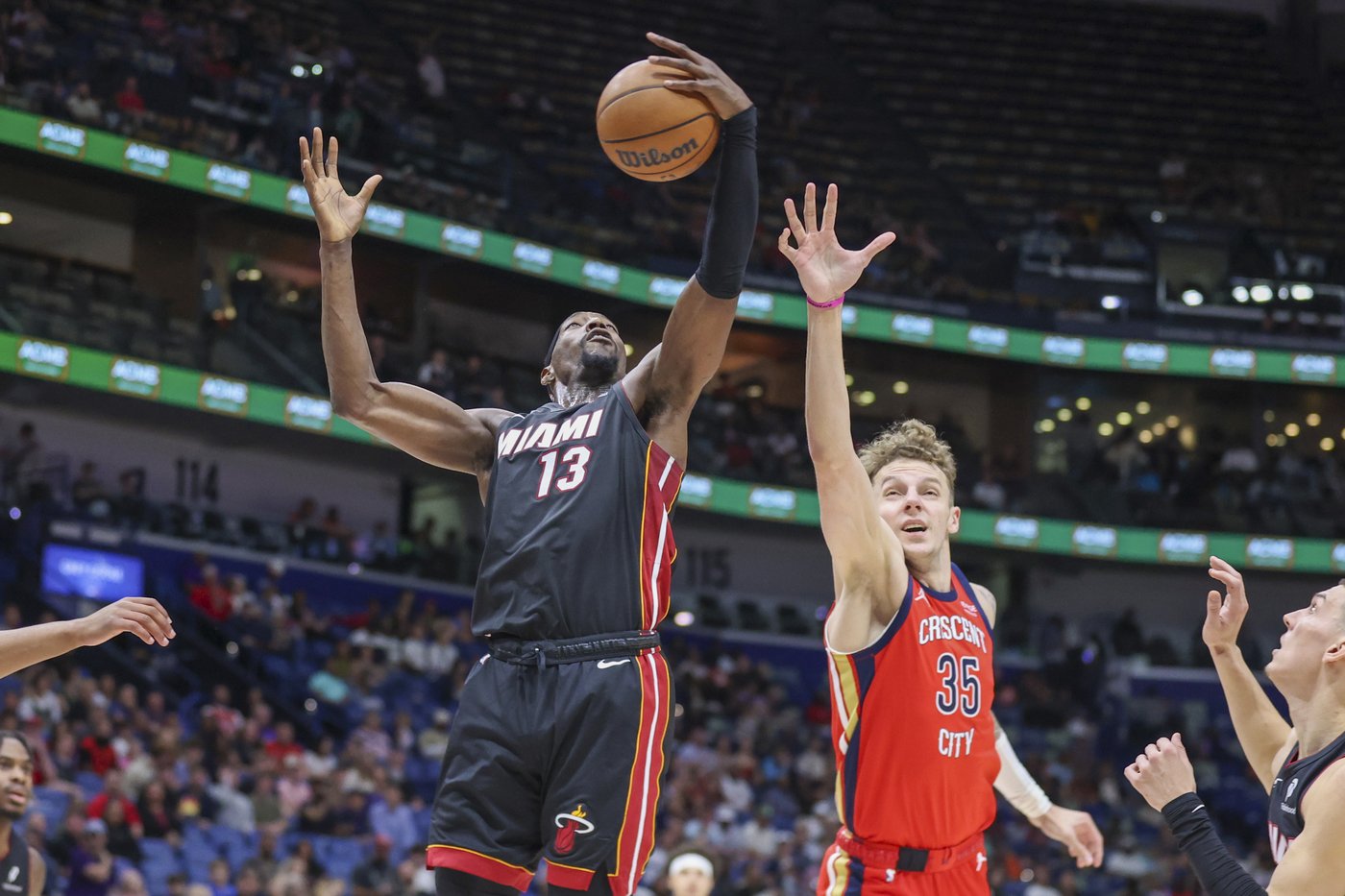 Adebayo has 23 points and 12 rebounds as the Heat pound the Pelicans 153-104. | iNFOnews.ca Adebayo has 23 points and 12 rebounds as the Heat pound the Pelicans 153-104. | iNFOnews.ca