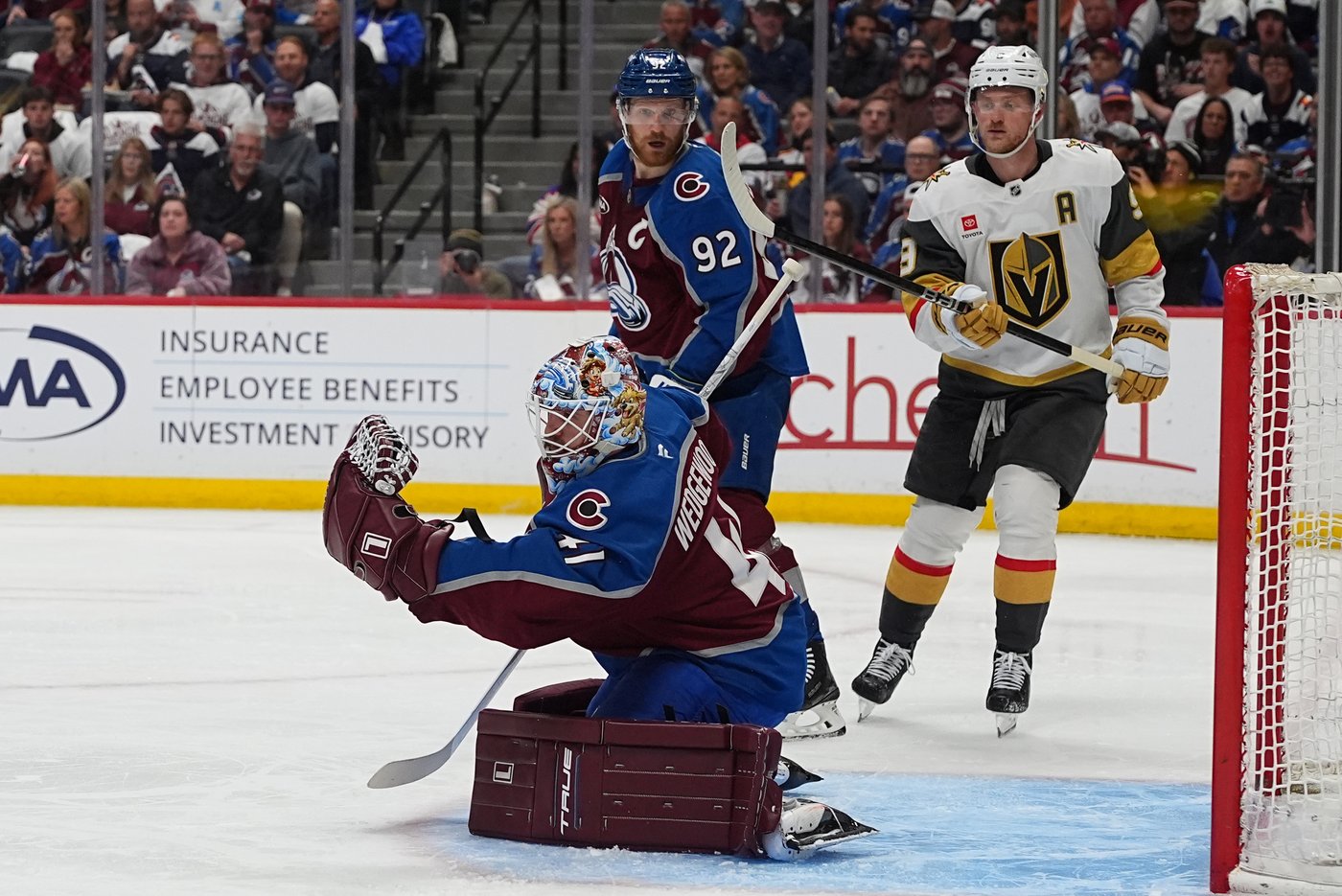 Golden Knights roll to early lead, hold off Avs 4-2 to open Western Conference Final | iNFOnews.ca Golden Knights roll to early lead, hold off Avs 4-2 to open Western Conference Final | iNFOnews.ca