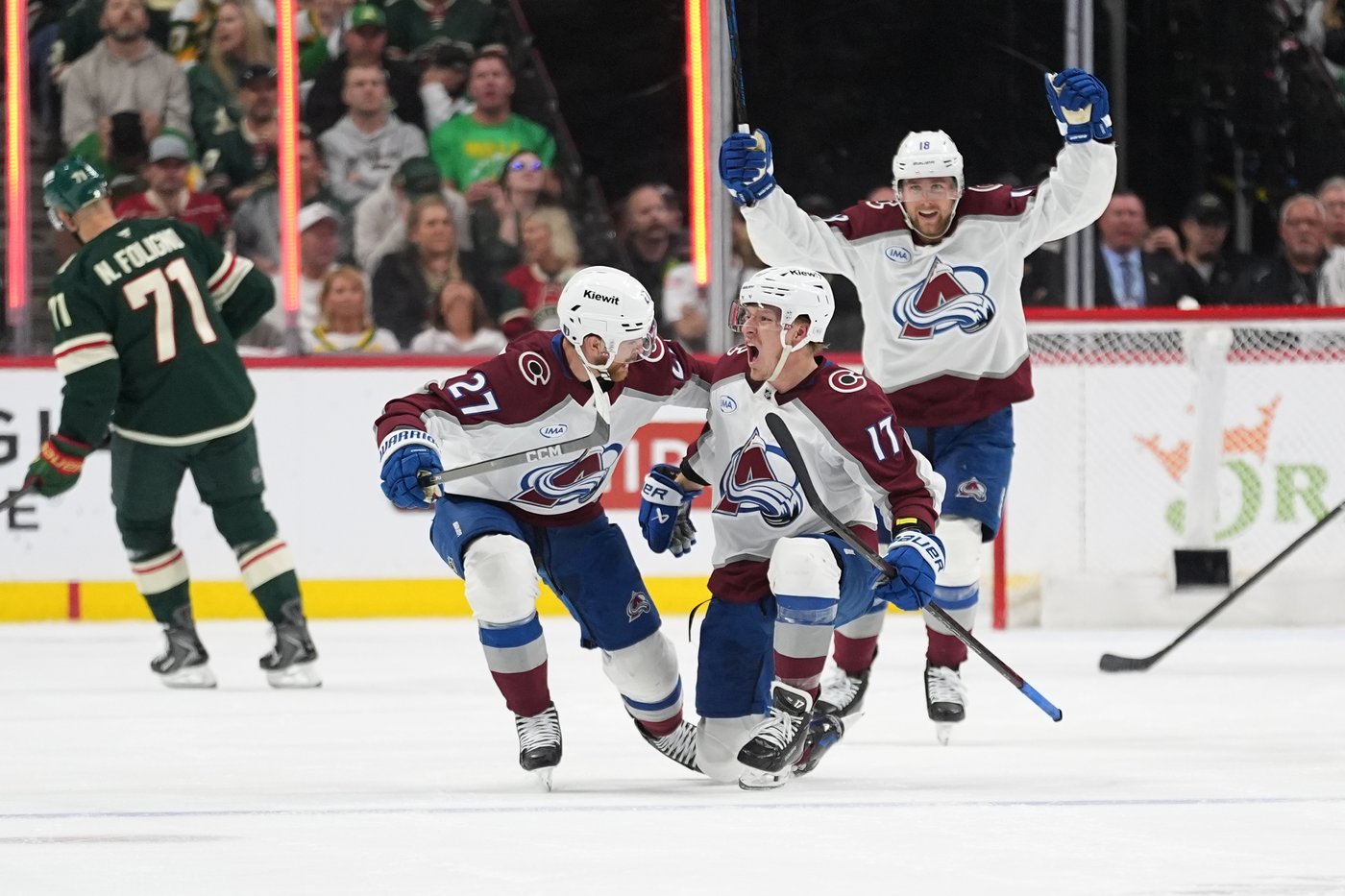 Avalanche depth helps them grab a 3-1 series lead over Wild, with chance to clinch at home in Game 5 | iNFOnews.ca Avalanche depth helps them grab a 3-1 series lead over Wild, with chance to clinch at home in Game 5 | iNFOnews.ca