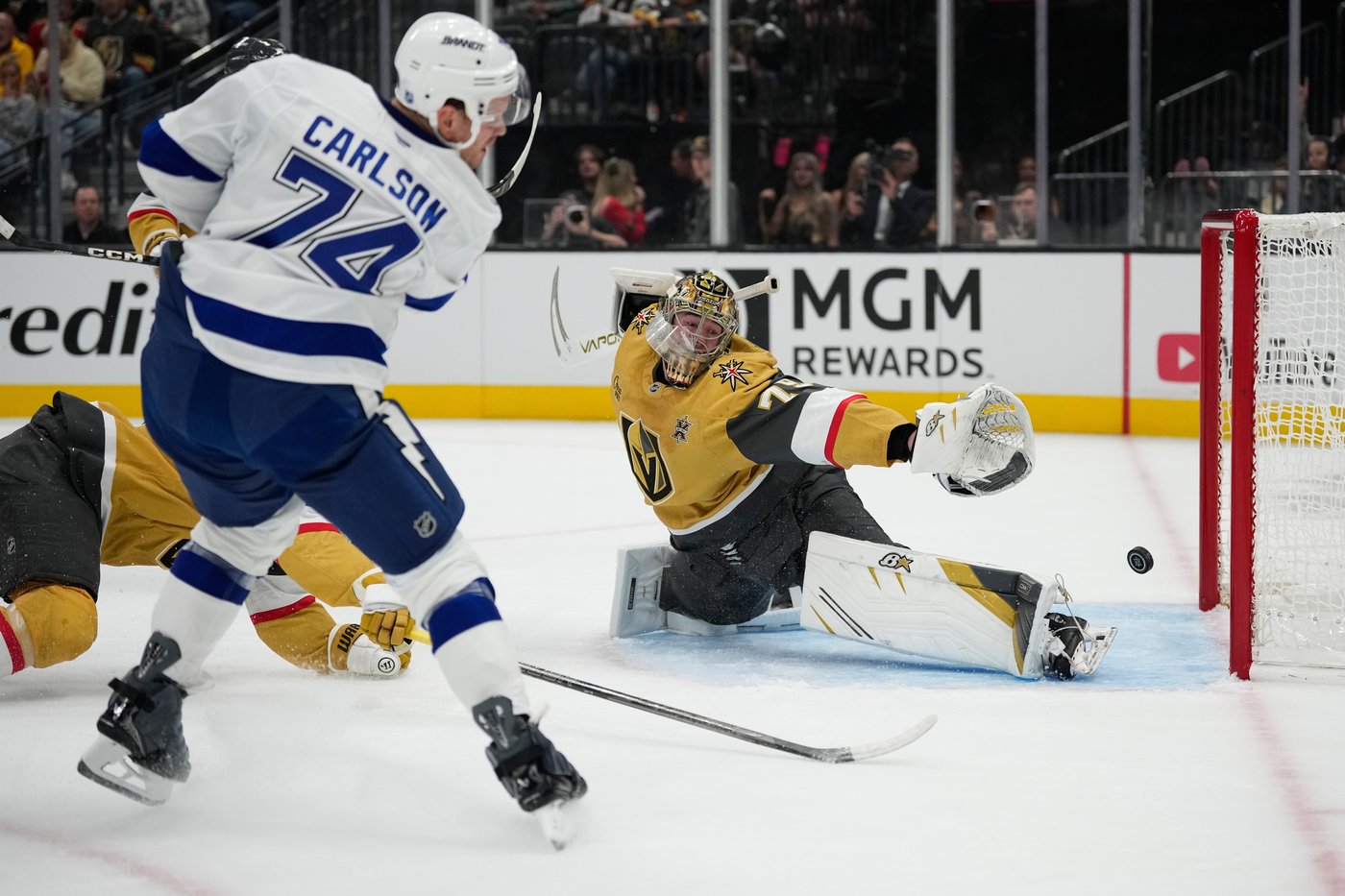 Lightning beat Golden Knights 6-2 as Kucherov ties franchise points record | iNFOnews.ca Lightning beat Golden Knights 6-2 as Kucherov ties franchise points record | iNFOnews.ca