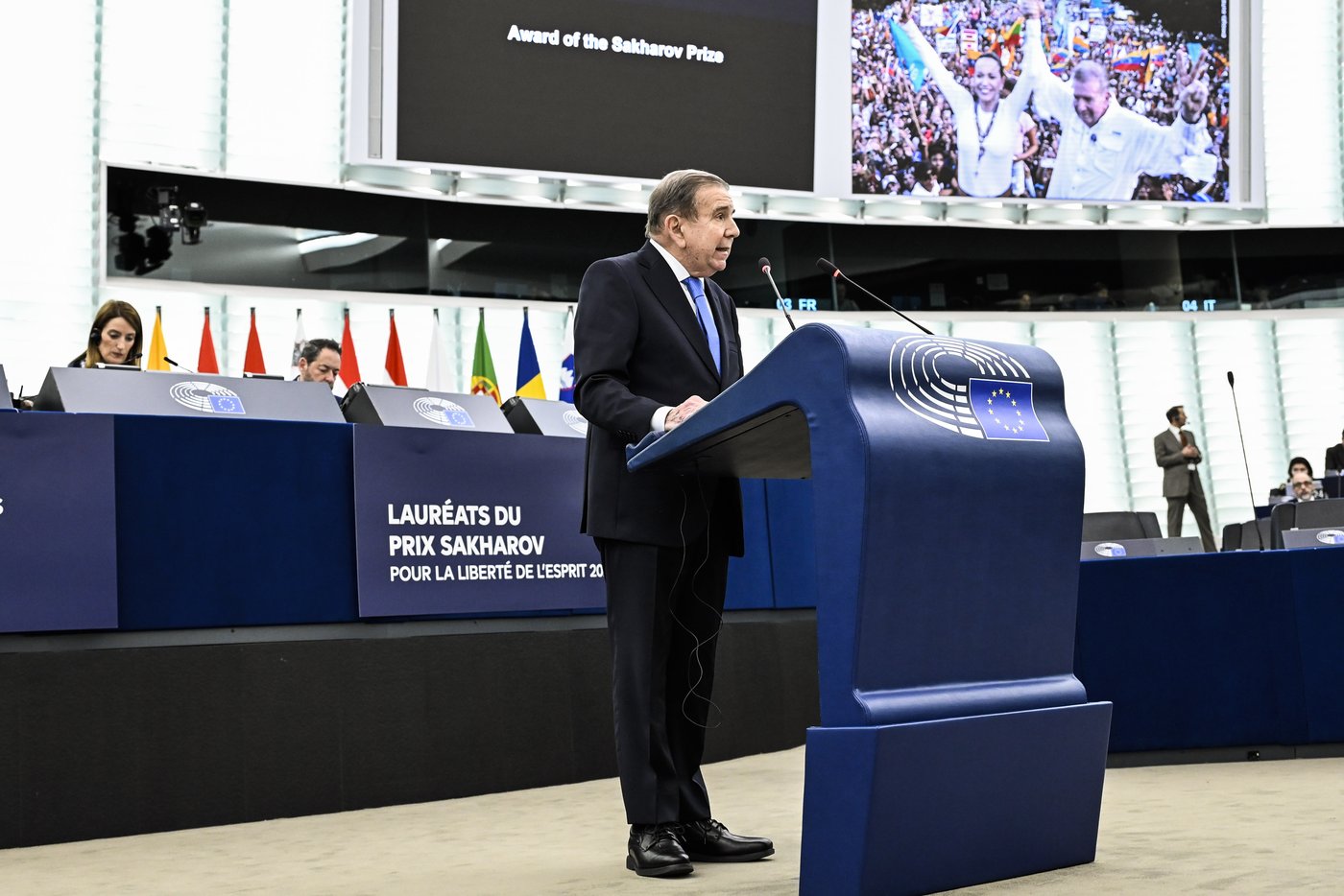 Venezuelan opposition leaders receive the European Union’s top human rights honor | iNFOnews.ca