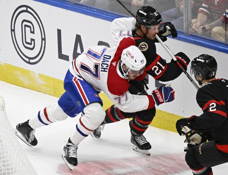 NHL fines Senators' Cousins, Hodgson after chippy pre-season game against Canadiens | iNFOnews.ca