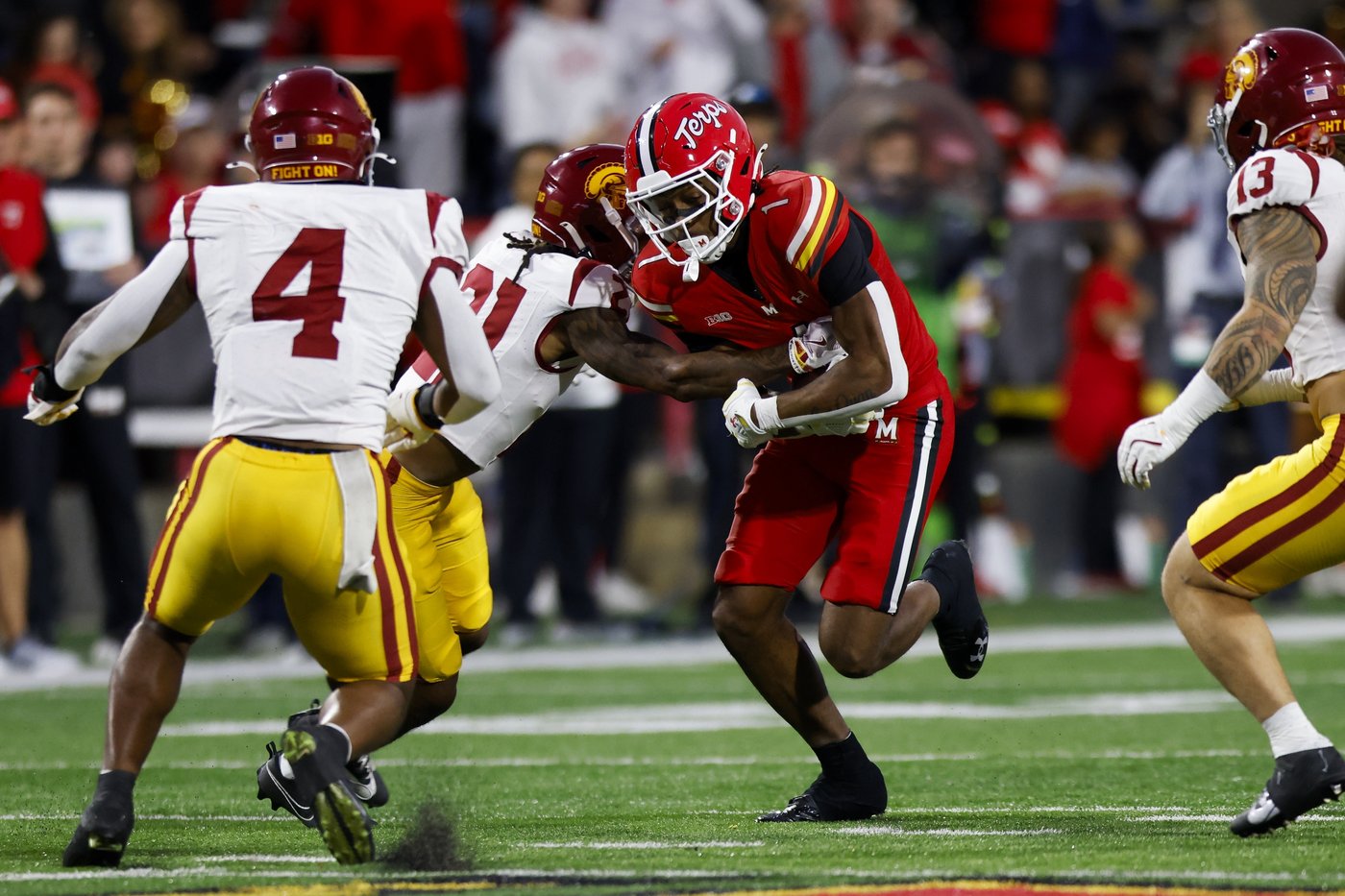 USC blows a 14-point lead to lose its third game in a row, falling 29-28 at Maryland | iNFOnews.ca