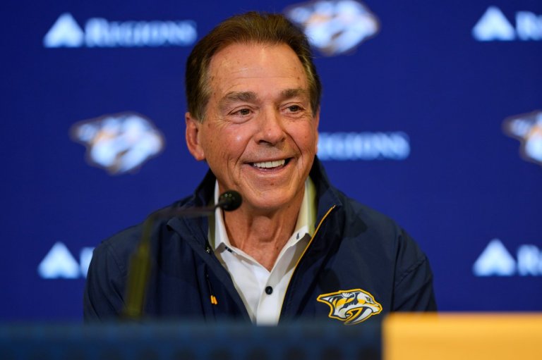 From football to hockey: Nick Saban's new role with the Nashville Predators | iNFOnews.ca