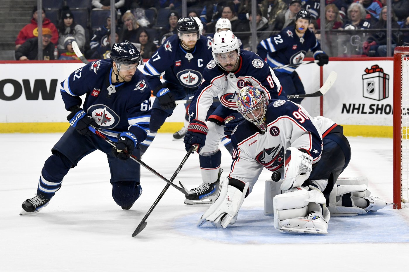 Jets blame loss to Blue Jackets on turnovers, trying to be too pretty | iNFOnews.ca