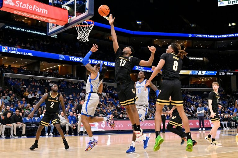 Duke Miles scores 22 points as No. 13 Vanderbilt beats Memphis 77-70 in OT | iNFOnews.ca