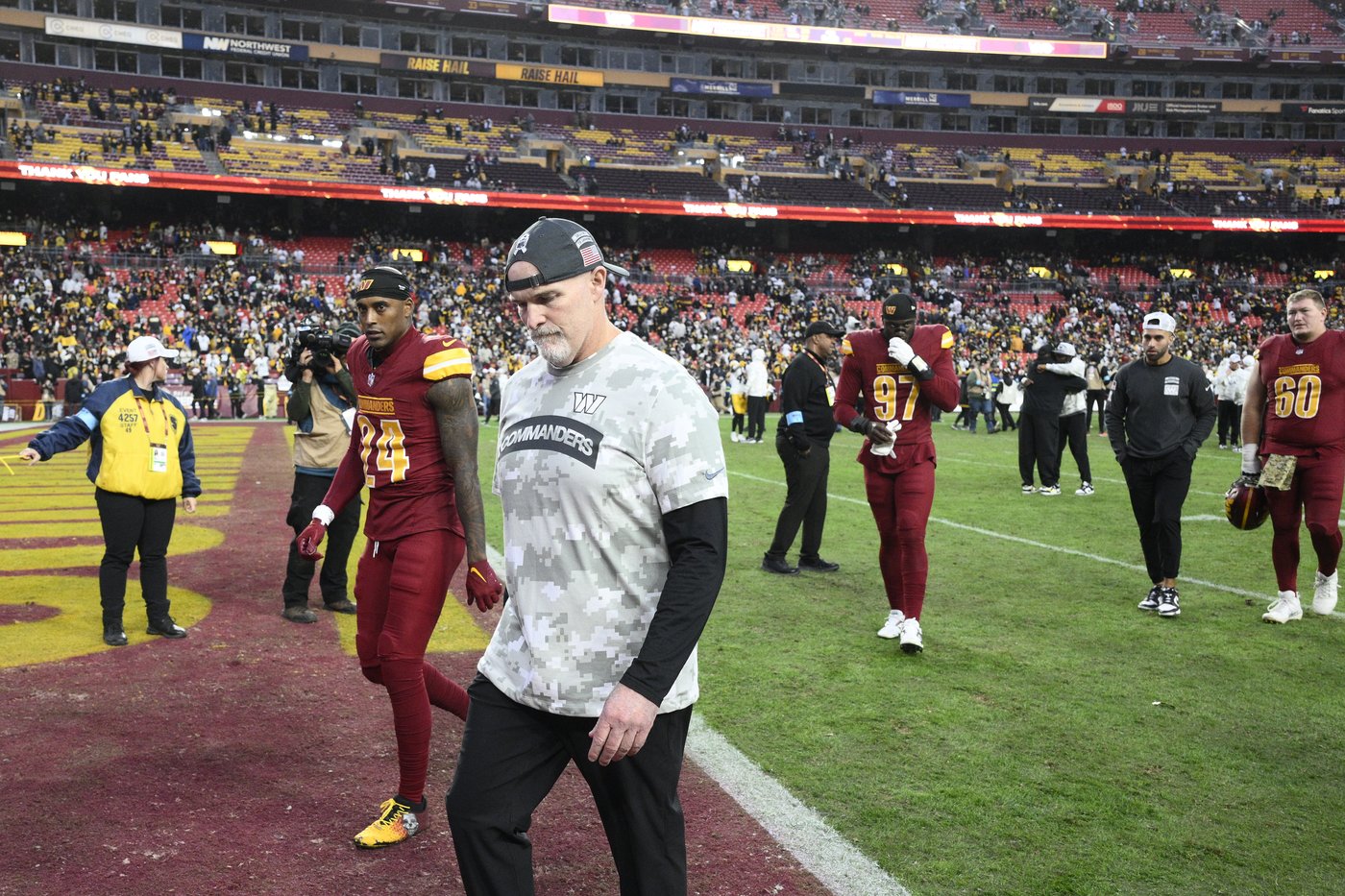 Commanders get a locker room speech from Sam Cosmi after their loss to the Steelers | iNFOnews.ca Commanders get a locker room speech from Sam Cosmi after their loss to the Steelers | iNFOnews.ca