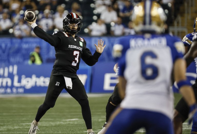 Dru Brown to start at QB for Redblacks against struggling Blue Bombers | iNFOnews.ca