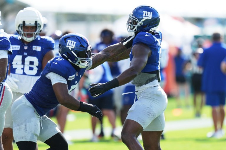 Giants pass rush dominates Dolphins as tempers flare throughout joint practice | iNFOnews.ca