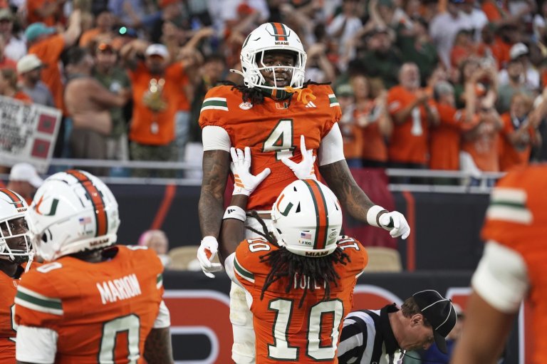 Carson Beck, Mark Fletcher Jr. lead the way as No. 5 Miami rolls past No. 18 USF, 49-12 | iNFOnews.ca
