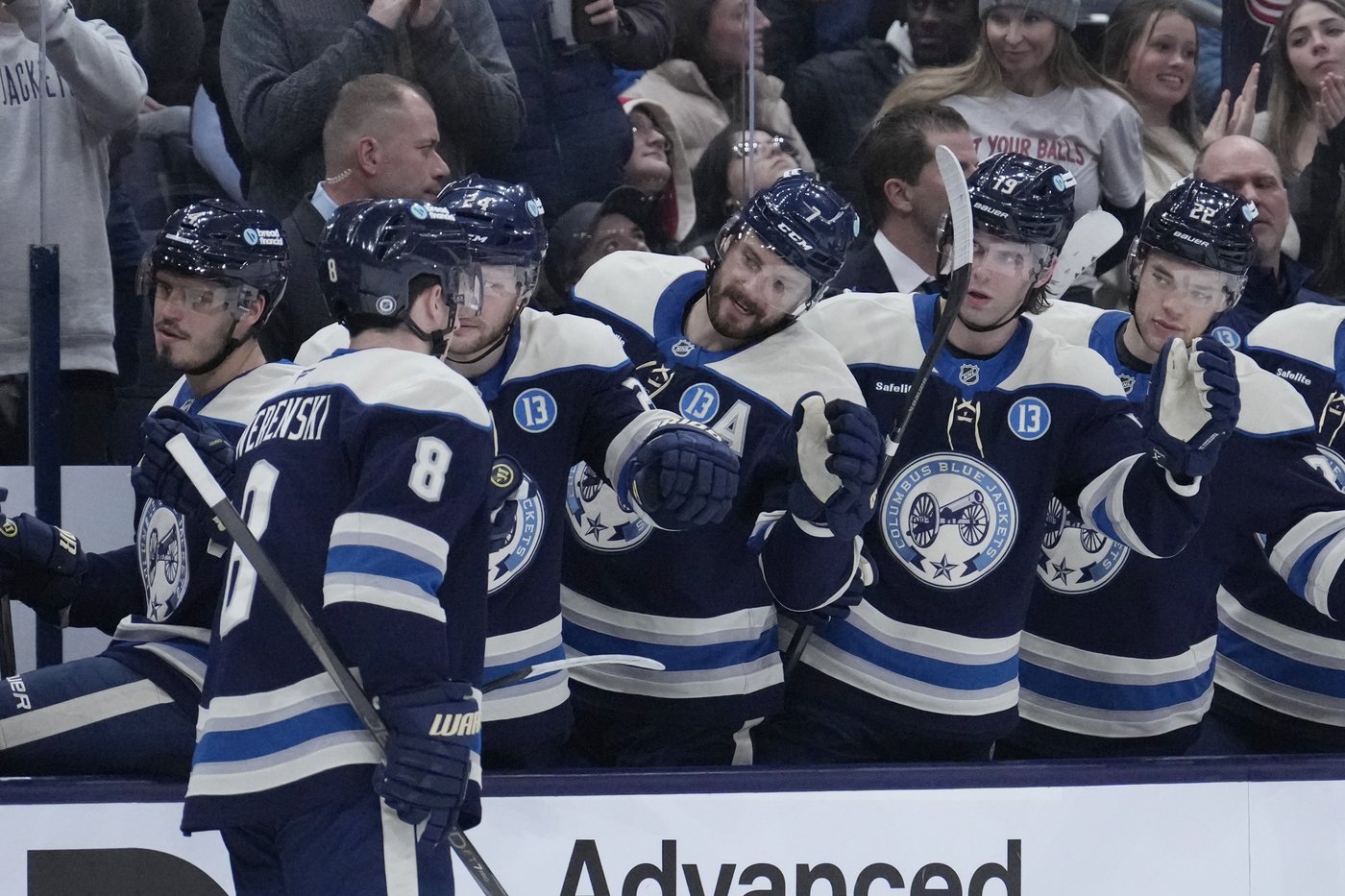 Monahan's 2 goals, Merzlikins' 40 saves help Blue Jackets stop skid, beat Devils 4-2 | iNFOnews.ca Monahan's 2 goals, Merzlikins' 40 saves help Blue Jackets stop skid, beat Devils 4-2 | iNFOnews.ca