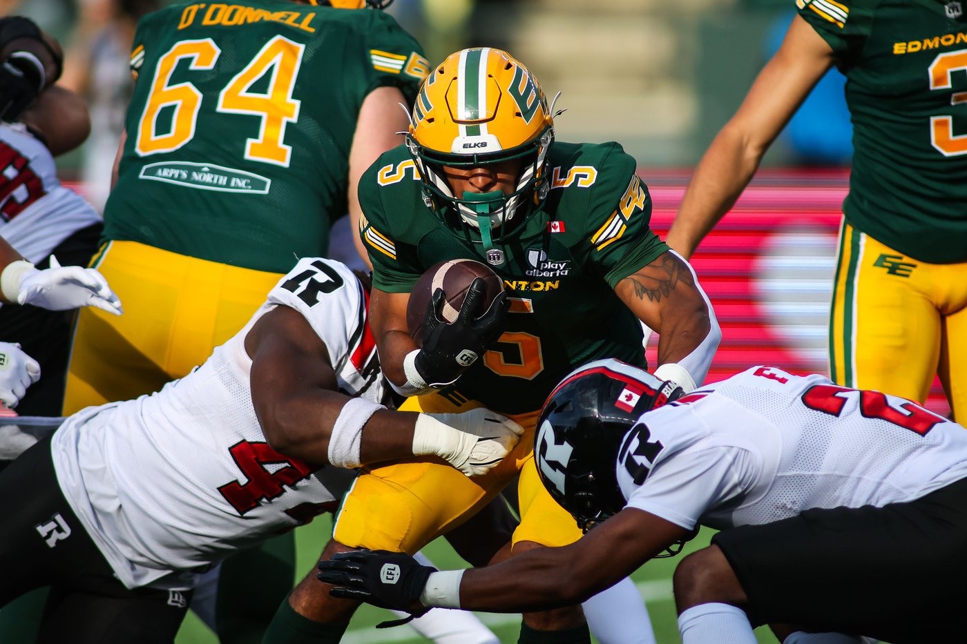 Rankin leads the way with three TDs as Elks run over winless Redblacks 40-17 | iNFOnews.ca