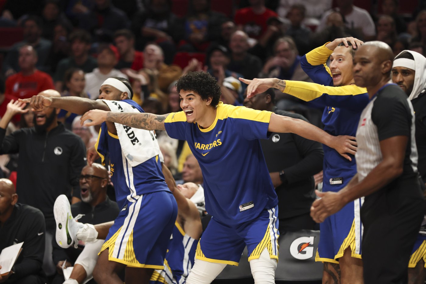 An extra point for the Warriors: NBA finds a missed free throw actually went in | iNFOnews.ca