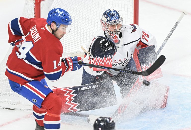 Caufield scores twice as Canadiens crush Capitals 6-2 | iNFOnews.ca