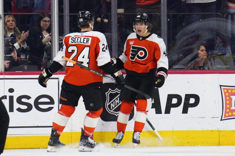 Trevor Zegras scores 2 goals and Flyers slip past Isles 4-3 in a shootout | iNFOnews.ca Trevor Zegras scores 2 goals and Flyers slip past Isles 4-3 in a shootout | iNFOnews.ca