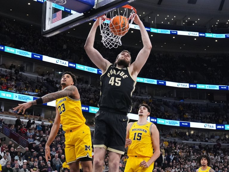 Cluff and Kaufman-Renn power No. 18 Purdue past No. 3 Michigan 80-72 in Big Ten final | iNFOnews.ca