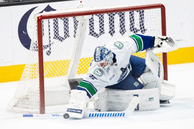 The Canucks deal a blow to the slim playoff hopes for the Sharks with a 4-3 shootout win | iNFOnews.ca