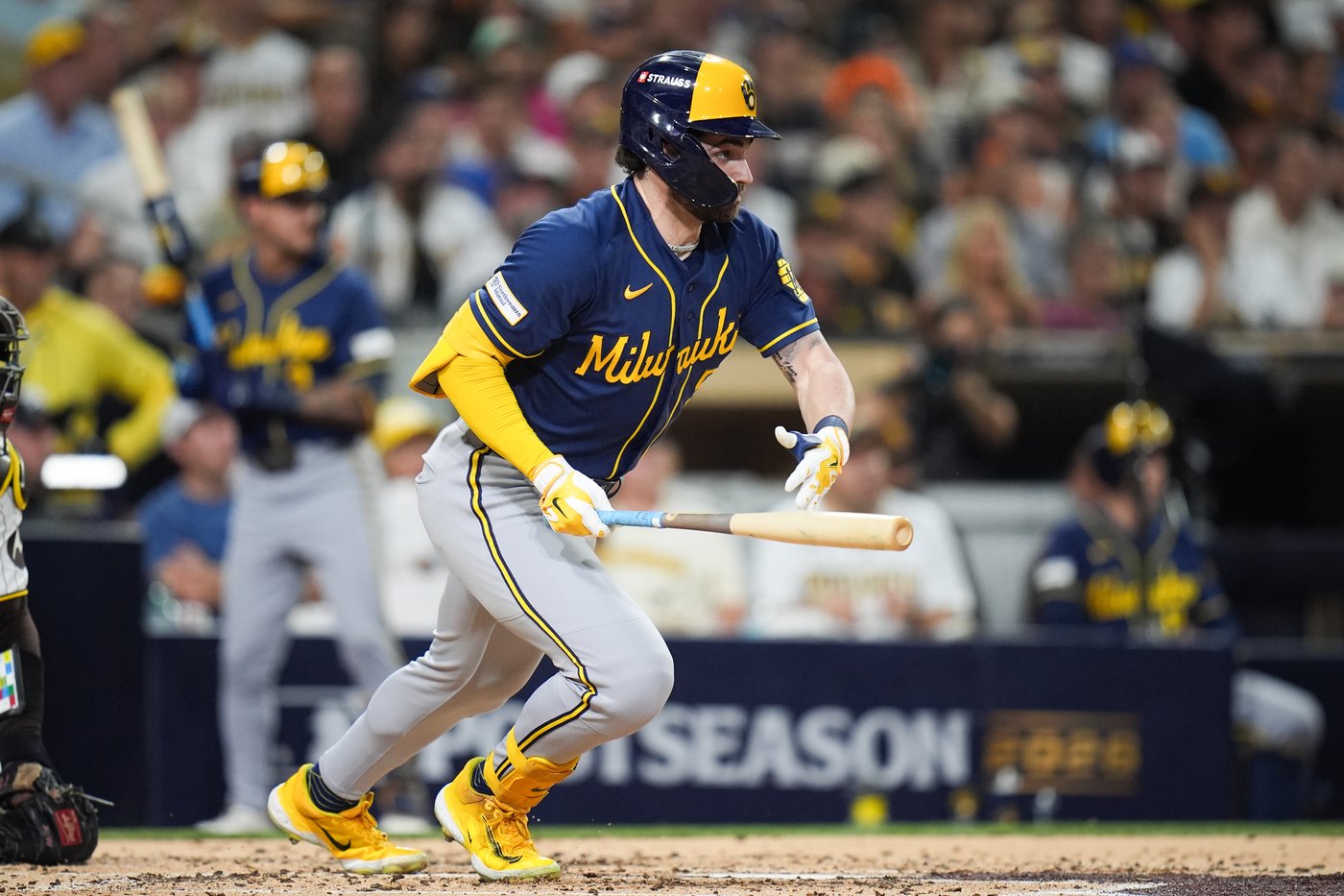 Brewers' Garrett Mitchell showcasing what he can do when healthy after missing last year's playoffs | iNFOnews.ca