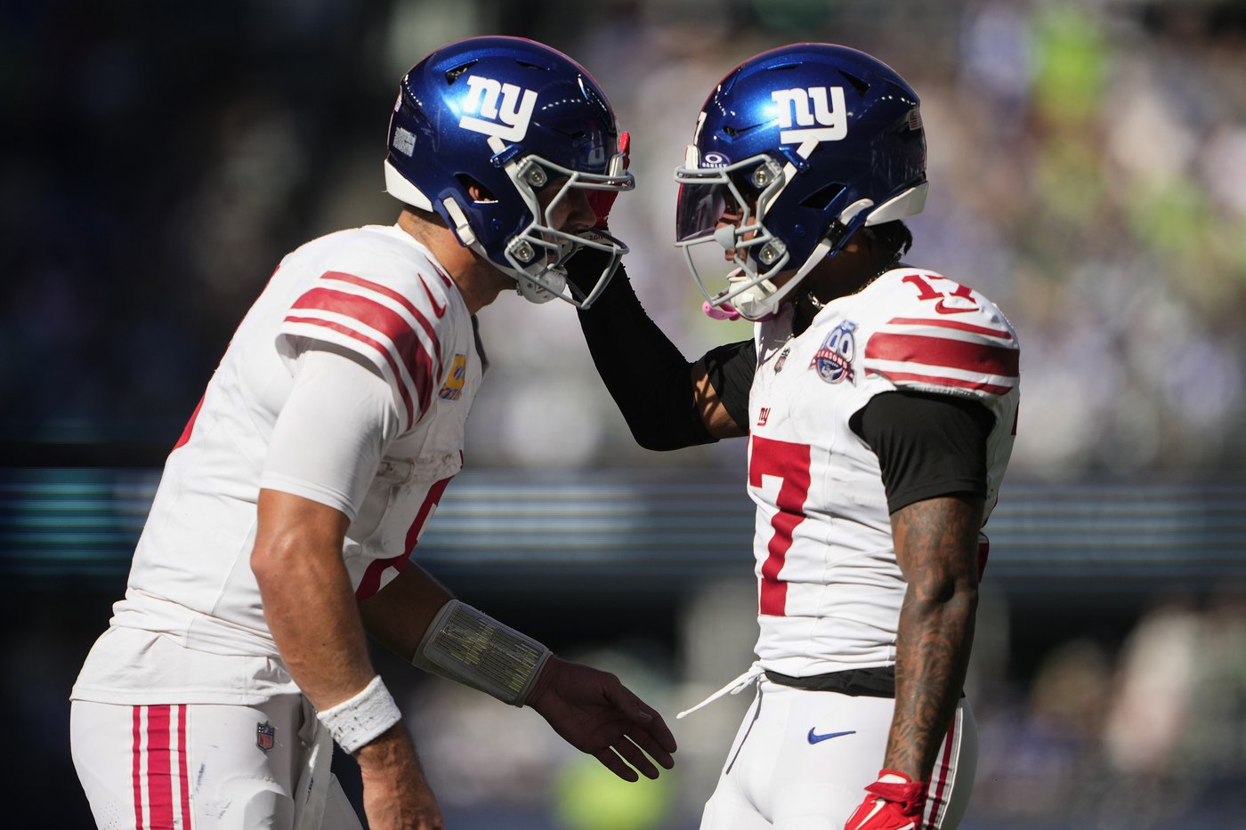 Giants use strong performance from Daniel Jones and late TD on blocked kick to beat Seahawks 29-20 | iNFOnews.ca Giants use strong performance from Daniel Jones and late TD on blocked kick to beat Seahawks 29-20 | iNFOnews.ca
