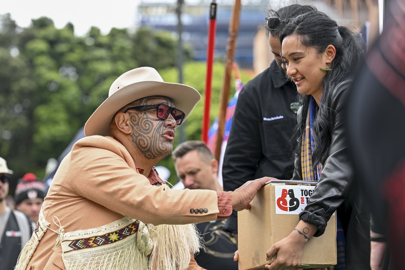 35,000 crowd New Zealand's Parliament grounds in support of Māori rights | iNFOnews.ca