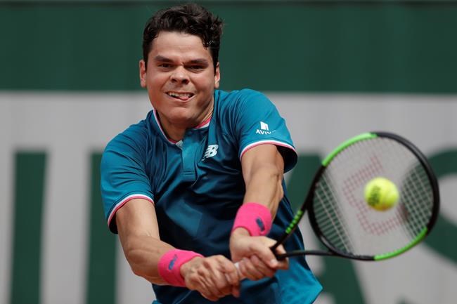 Canadians Raonic, Abanda advance to second round of French Open | iNFOnews.ca