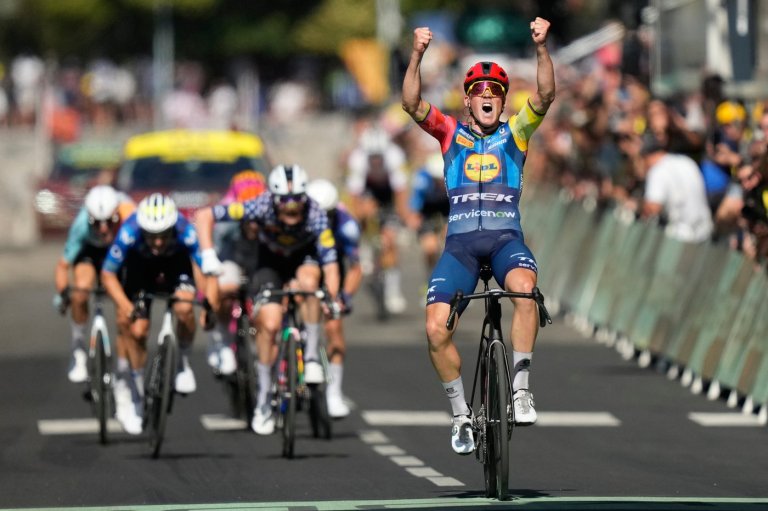 Dane Pedersen wins stage 4 of the Tour while Norwegian Traeen takes yellow jersey from Pogacar | iNFOnews.ca