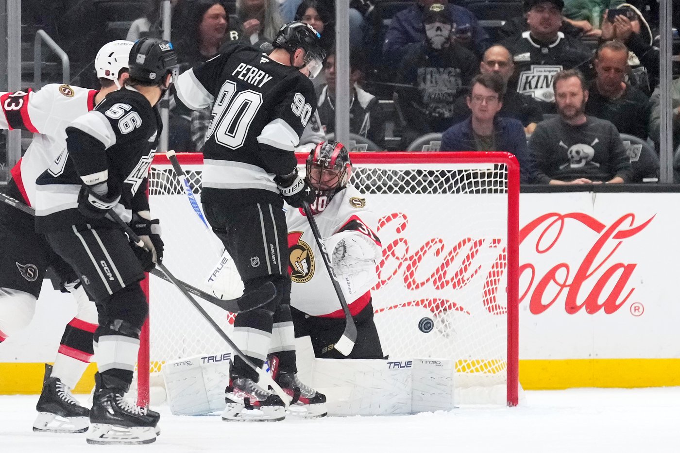 Kings beat Senators 6-5 in OT after blowing a 4-goal lead in the 3rd period | iNFOnews.ca