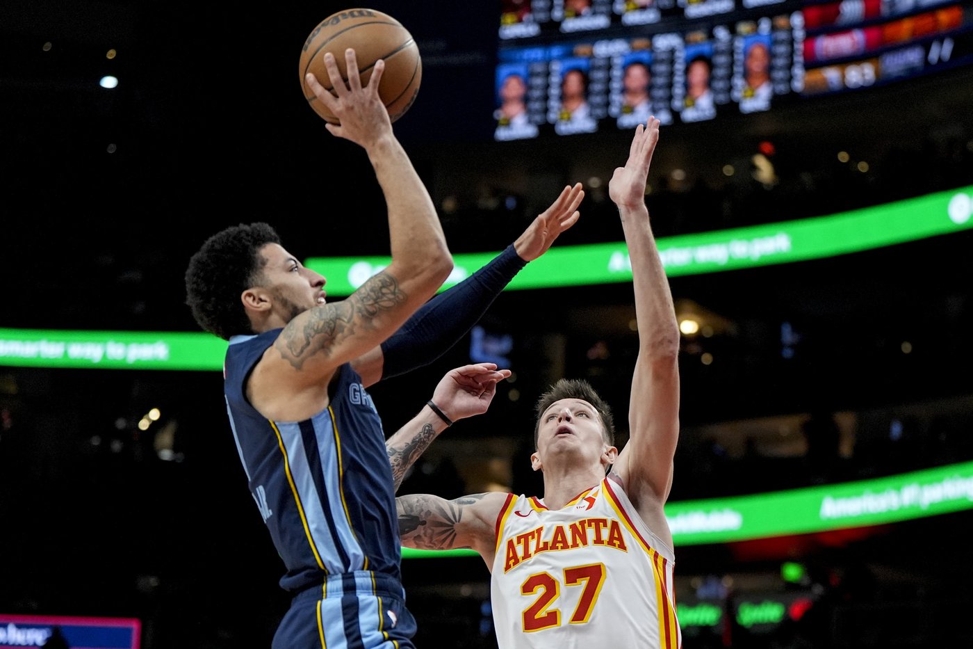 Bane and Pippen combine for 45 points, Grizzlies cruise past Hawks 128-112 | iNFOnews.ca