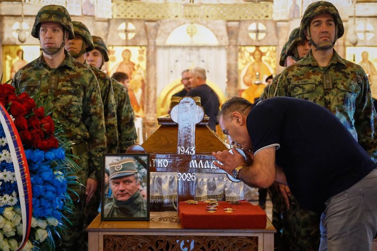 Body of war criminal Mladic lies in state in Serbian capital ahead of funeral | iNFOnews.ca