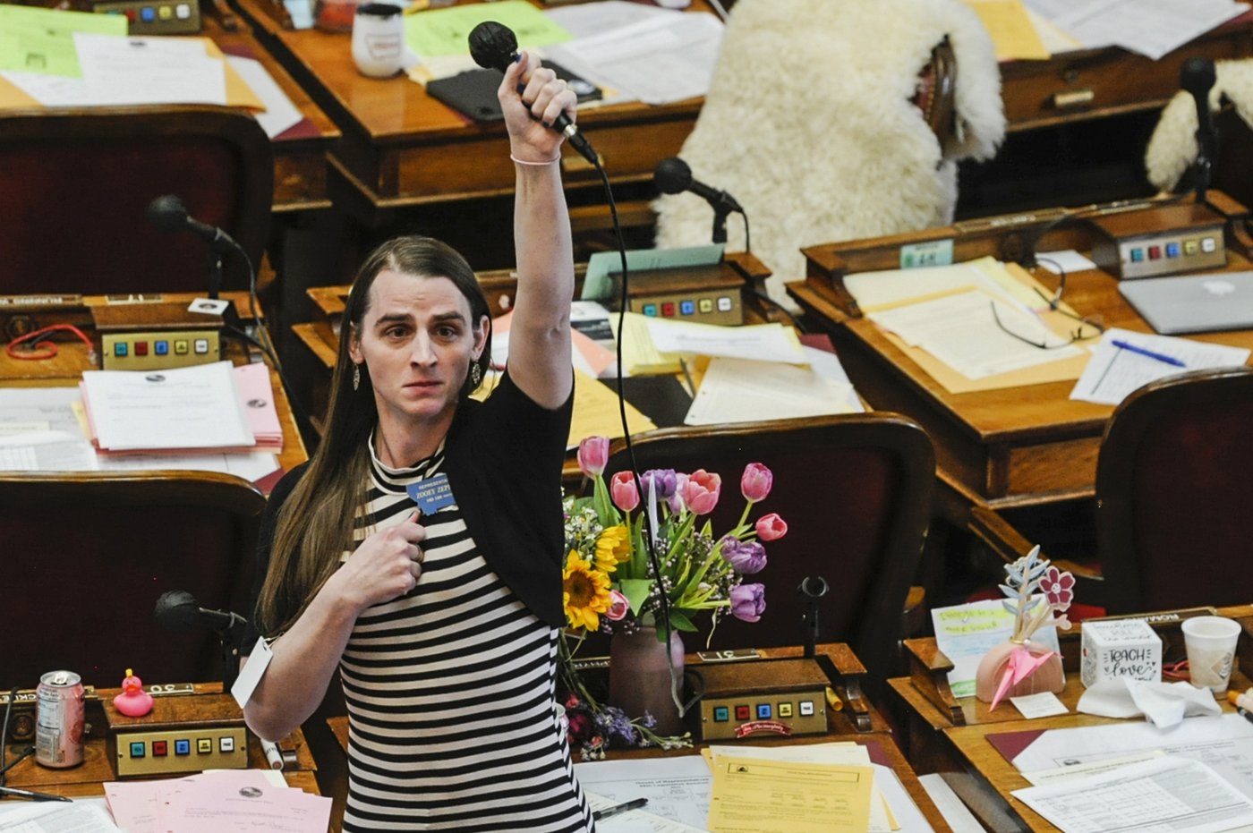 Silenced transgender state lawmaker Zooey Zephyr wins reelection in Montana | iNFOnews.ca