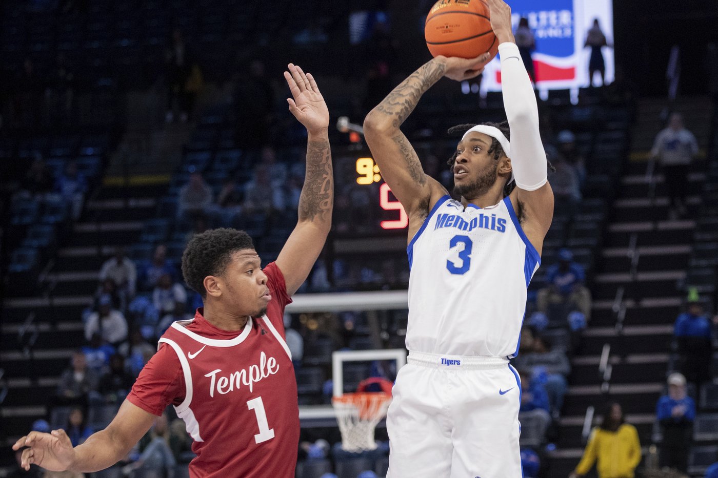 Haggerty, Dainja lead No. 17 Memphis to 90-82 victory over Temple | iNFOnews.ca Haggerty, Dainja lead No. 17 Memphis to 90-82 victory over Temple | iNFOnews.ca