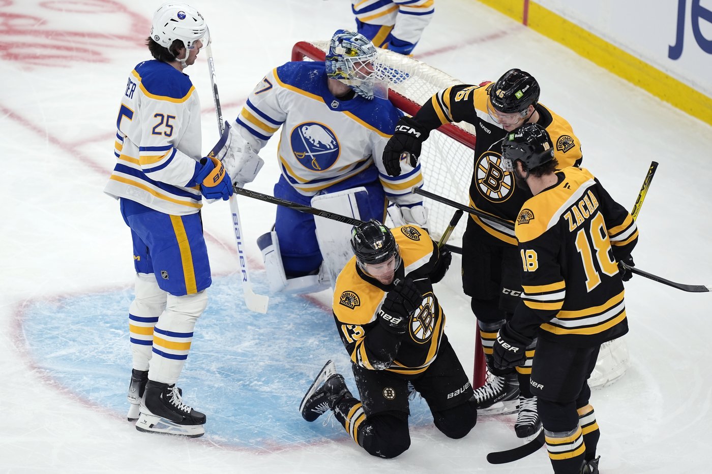 Morgan Geekie scores go-ahead goal as Bruins send Sabres to 13th straight loss with 3-1 win | iNFOnews.ca Morgan Geekie scores go-ahead goal as Bruins send Sabres to 13th straight loss with 3-1 win | iNFOnews.ca