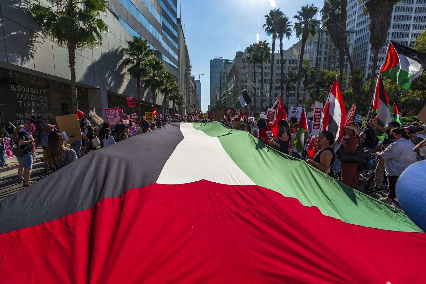 Thousands join pro-Palestinian rallies around the globe as Oct. 7 anniversary nears | iNFOnews.ca Thousands join pro-Palestinian rallies around the globe as Oct. 7 anniversary nears | iNFOnews.ca