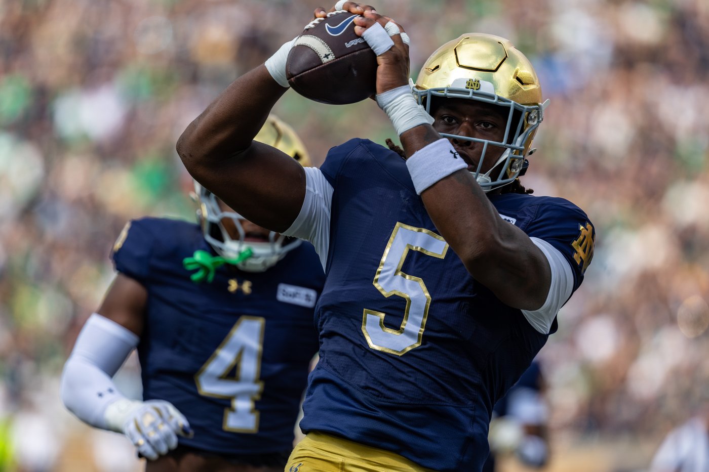 C.J. Carr throws for 4 touchdowns as No. 3 Notre Dame routs visiting Rice 52-0 | iNFOnews.ca C.J. Carr throws for 4 touchdowns as No. 3 Notre Dame routs visiting Rice 52-0 | iNFOnews.ca