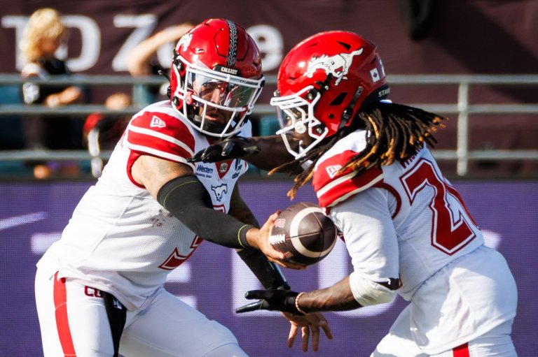 Stampeders keep playoff hopes alive with 45-31 victory over winless Redblacks | iNFOnews.ca