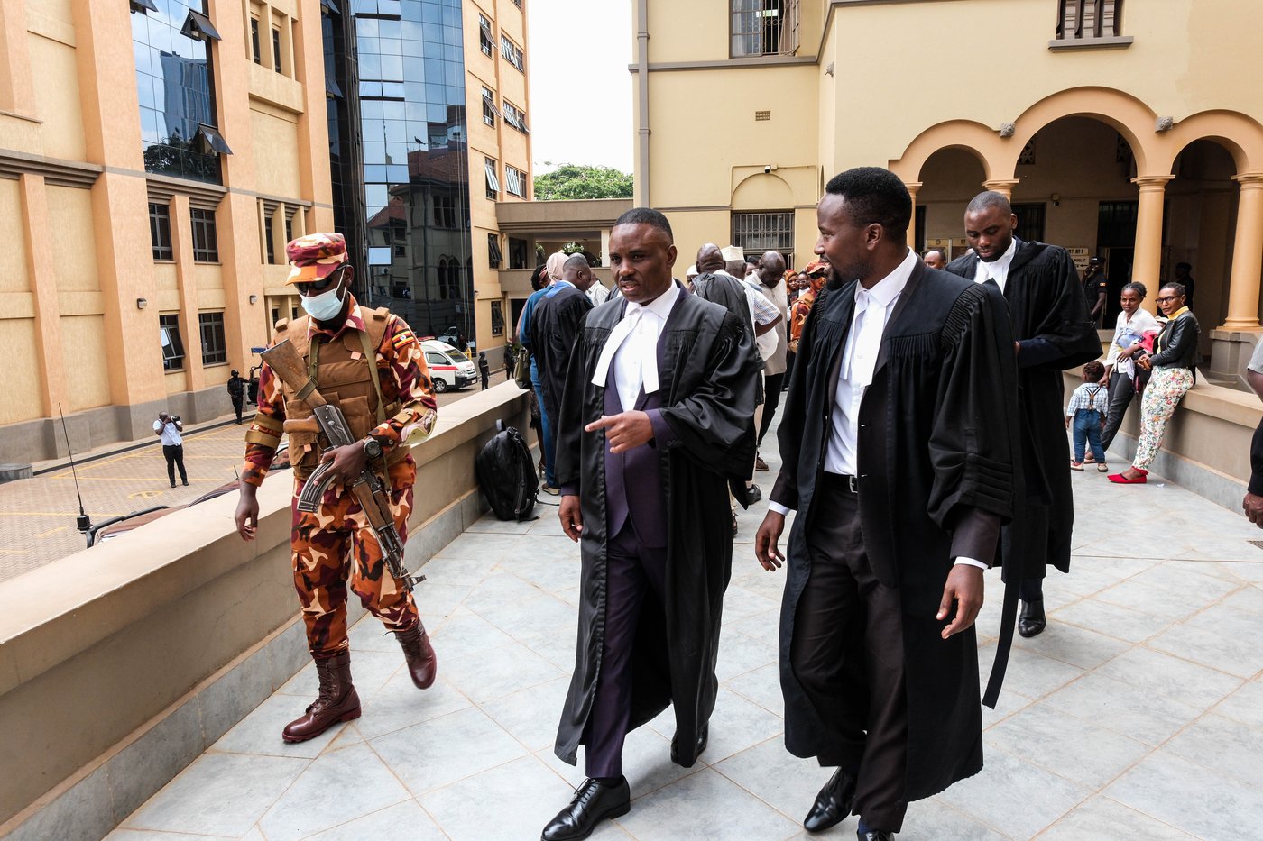 Uganda court charges lawyer for jailed Ugandan opposition leader with concealing treason | iNFOnews.ca Uganda court charges lawyer for jailed Ugandan opposition leader with concealing treason | iNFOnews.ca