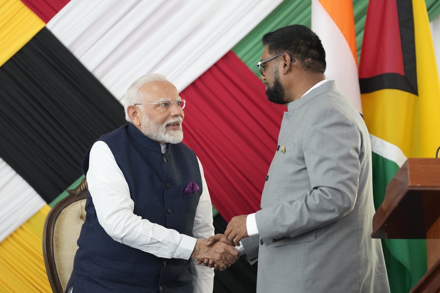 India's prime minister meets with Caribbean leaders in Guyana with security in mind | iNFOnews.ca