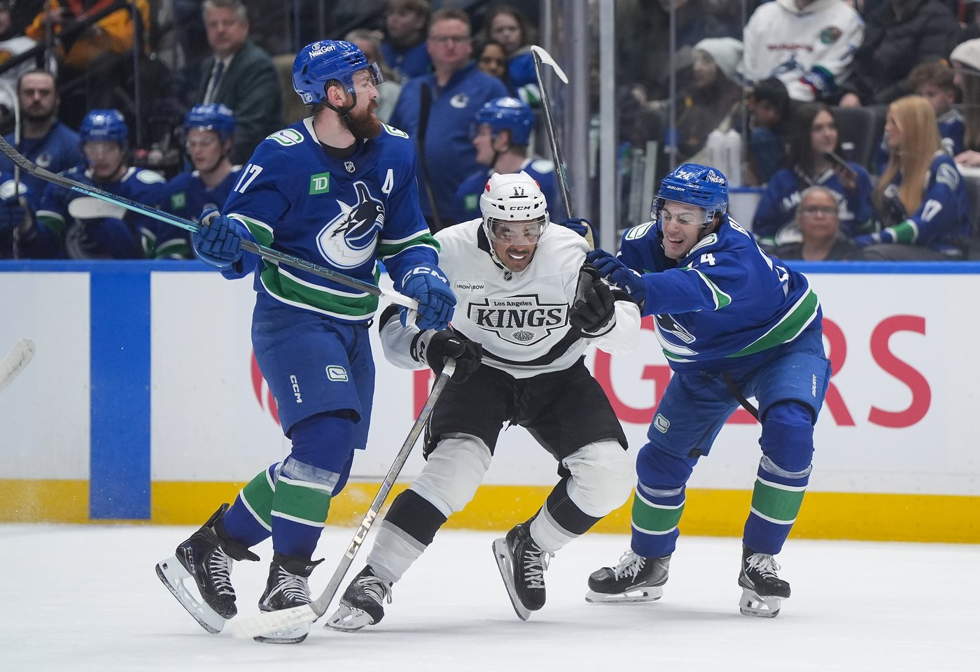 DeBrusk lifts Vancouver Canucks to 4-3 overtime win over Los Angeles Kings | iNFOnews.ca DeBrusk lifts Vancouver Canucks to 4-3 overtime win over Los Angeles Kings | iNFOnews.ca