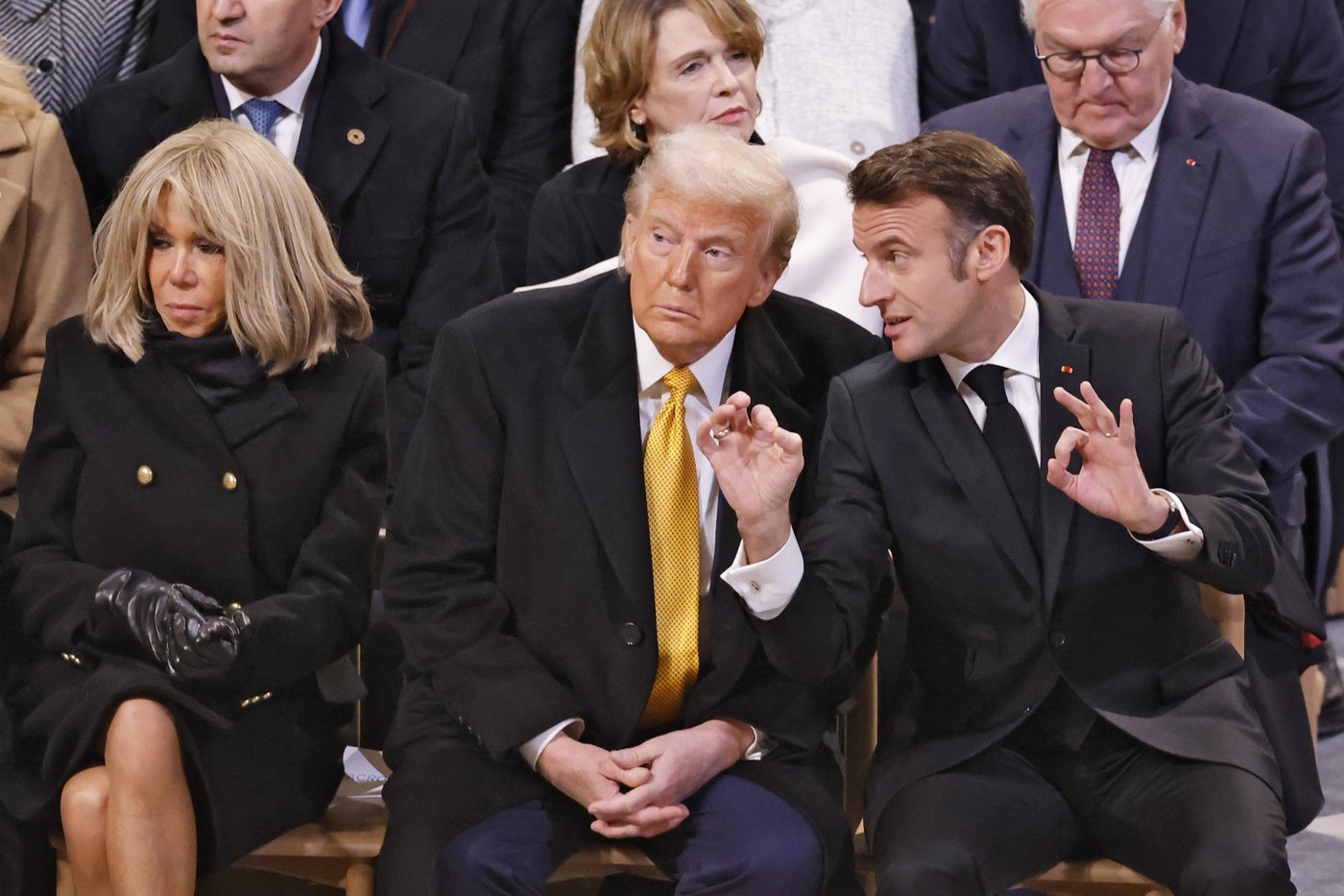 Trump is welcomed by Macron to Paris with presidential pomp and joined by Zelenskyy for their talks | iNFOnews.ca