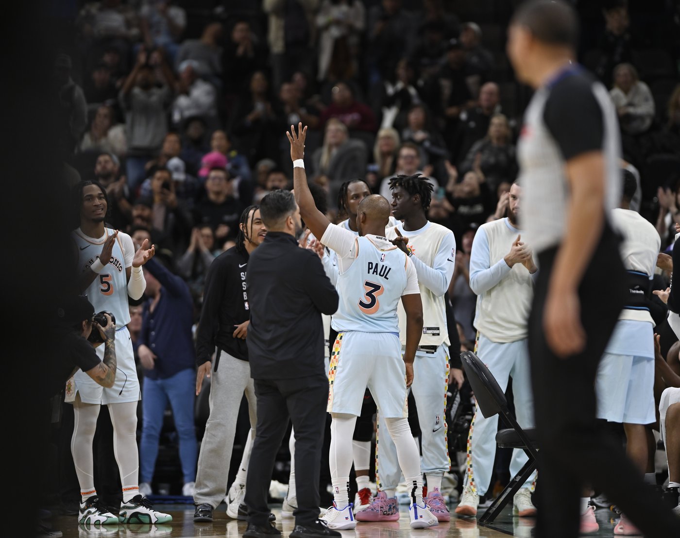 Wembanyama helps Spurs beat Pelicans, 121-116, as Paul moves into second in career assists | iNFOnews.ca