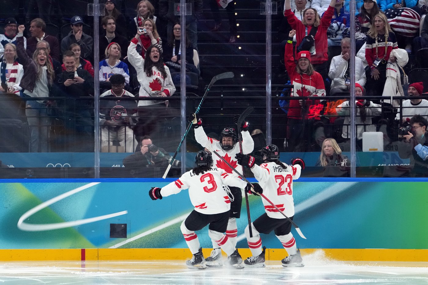Photo Gallery: U.S. beats Canada 2-1 in OT for hockey gold | iNFOnews.ca