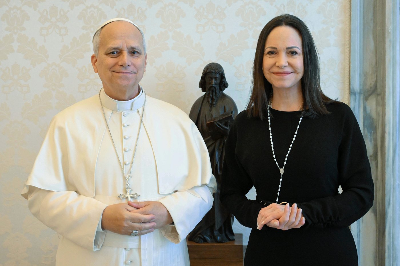 Machado seeks Pope Leo’s support for Venezuela's transition during Vatican meeting | iNFOnews.ca