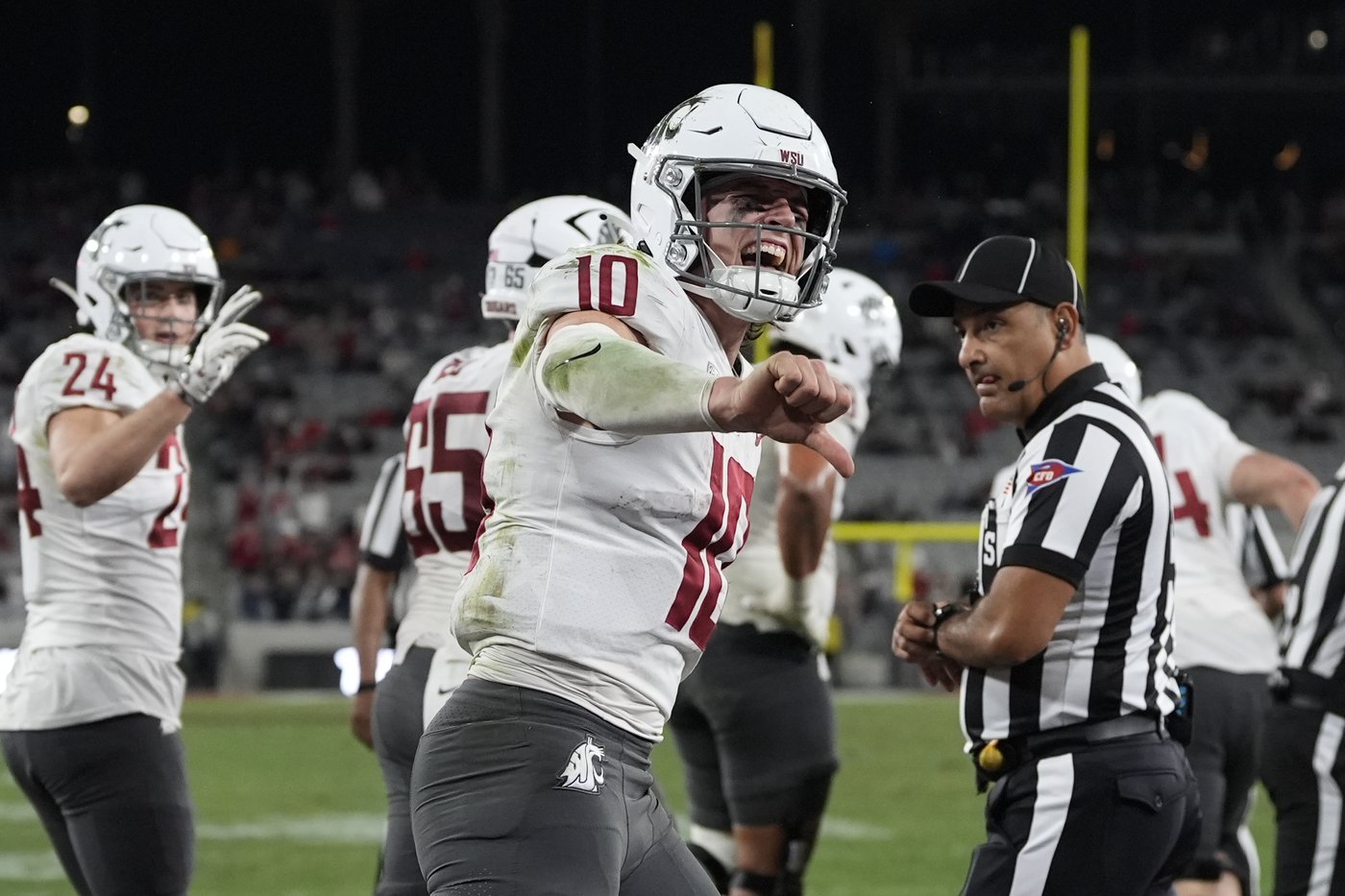 No. 20 Washington State looks to improve its CFP hopes, faces Utah State on Saturday | iNFOnews.ca