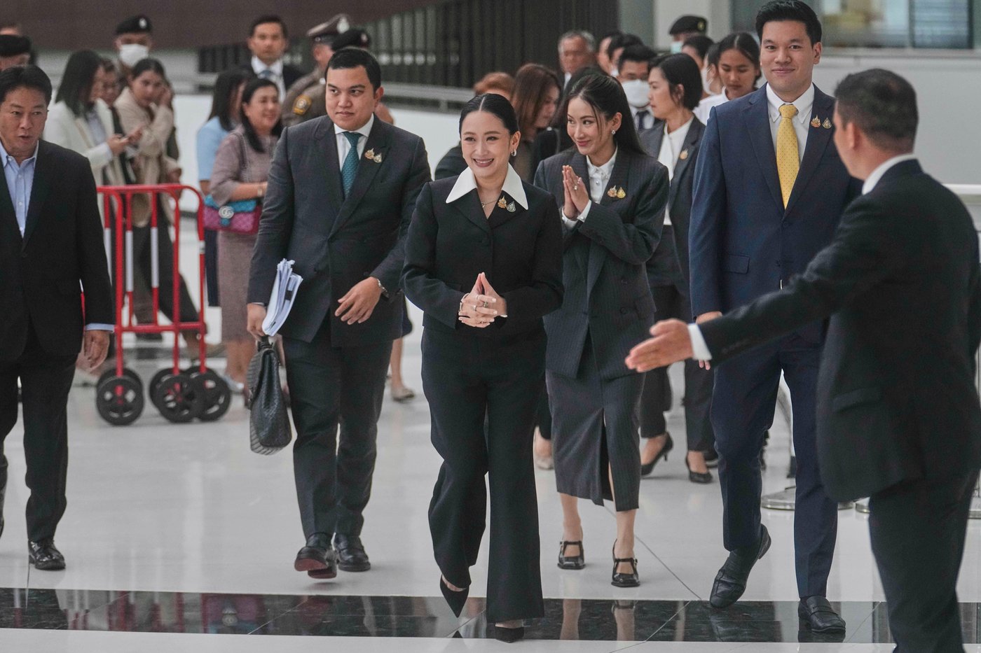 Thailand's suspended prime minister testifies over phone call that could get her booted from job | iNFOnews.ca